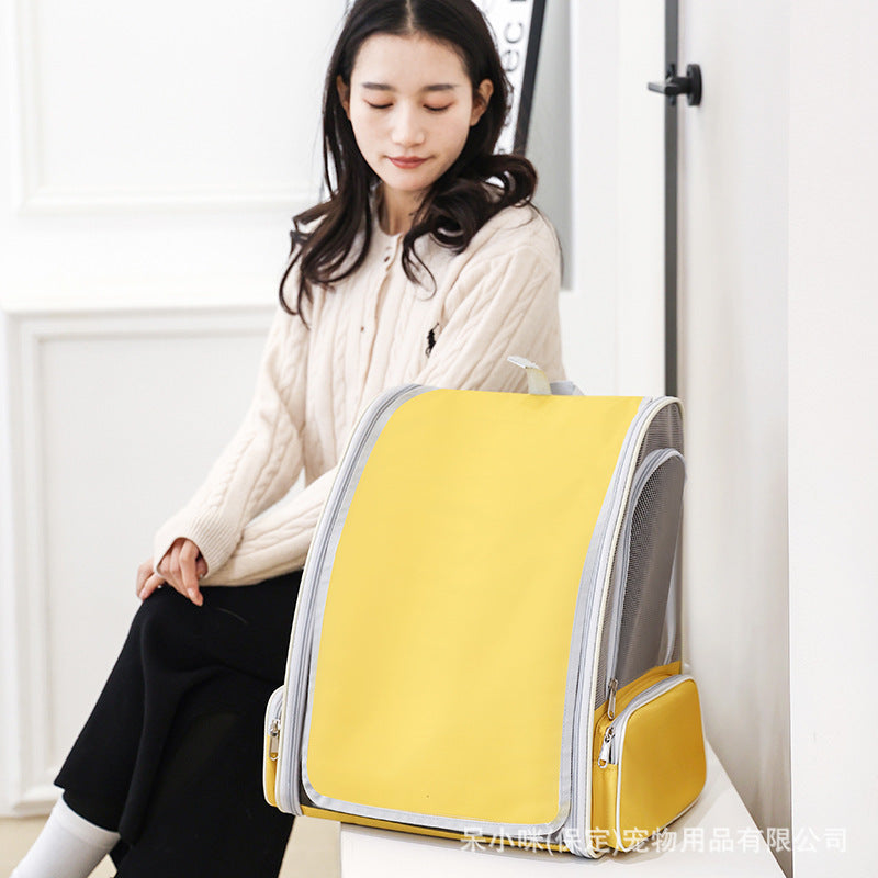 Breathable Pet Backpack Out Shoulder Cat Bag Limorista