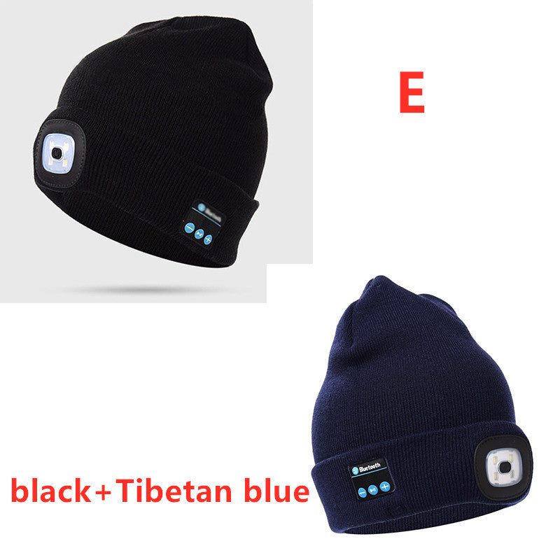 Bluetooth LED Hat Wireless Smart Headset Headphone Limorista
