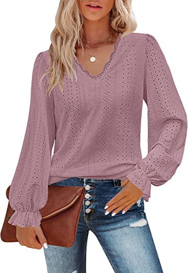 European And American Style Women V-neck T-shirt Limorista