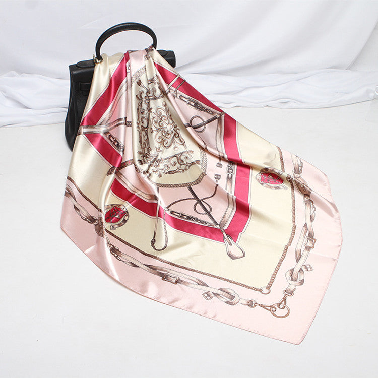 Digital Printed Square Silk Scarf Limorista