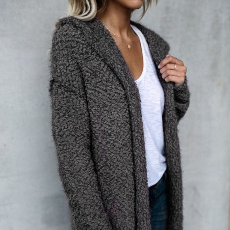 Fashion Hooded Cardigan Jacket Jacket Women Limorista