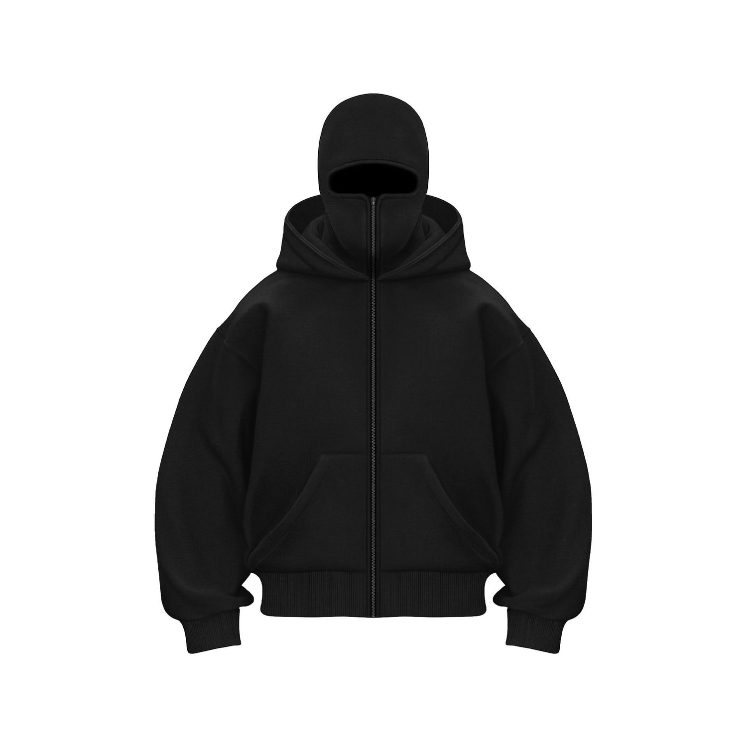 Fleece-lined Double Hood Unique Design Hooded Sweater Limorista