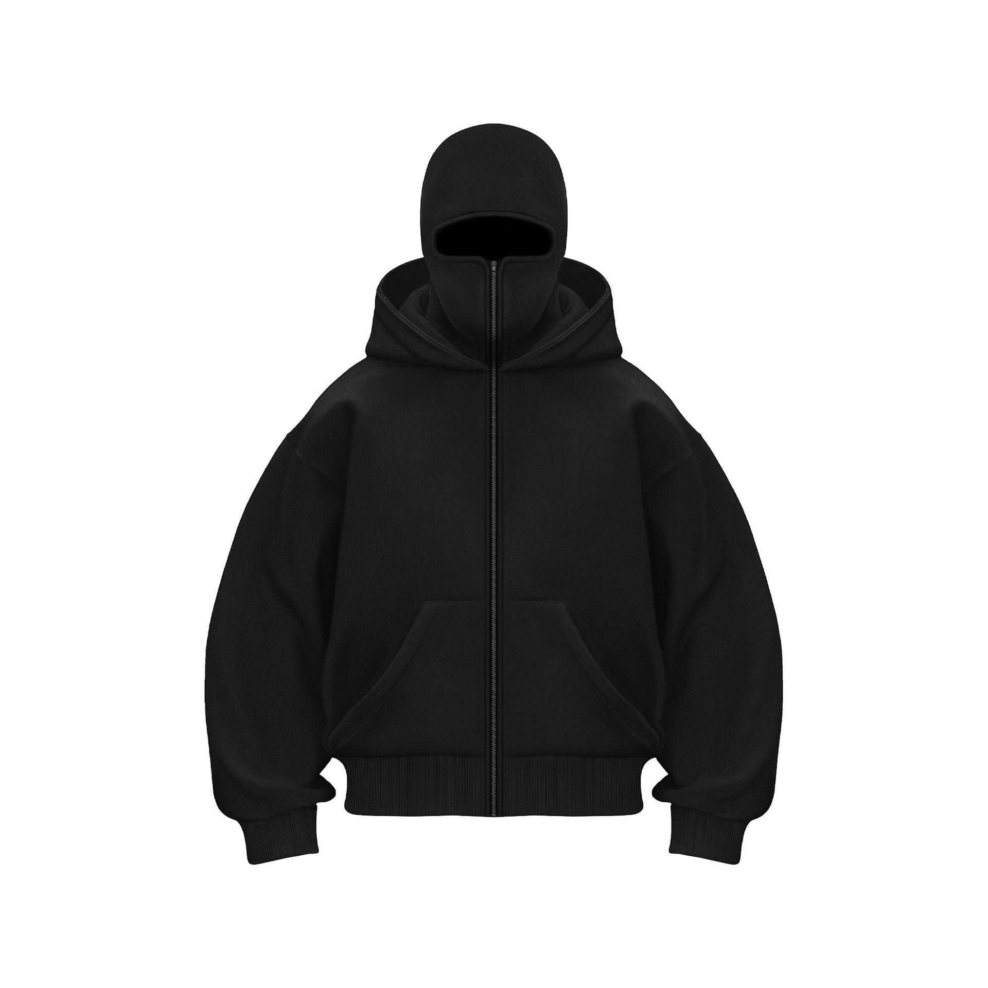 Fleece-lined Double Hood Unique Design Hooded Sweater Limorista