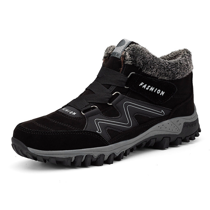 Winter warm and velvet thick couple shoes Limorista