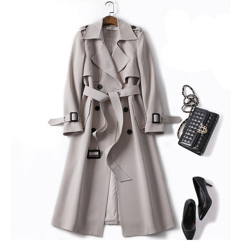 British style over the knee coat Limorista