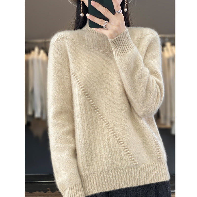 New Fashionable Knitted Wool Knitted Top Limorista