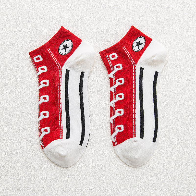 Combed Cotton Deodorant Breathable Boat Socks Limorista