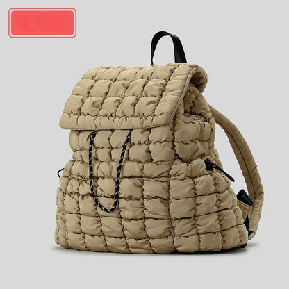 Large Capacity Puff Backpack Women&