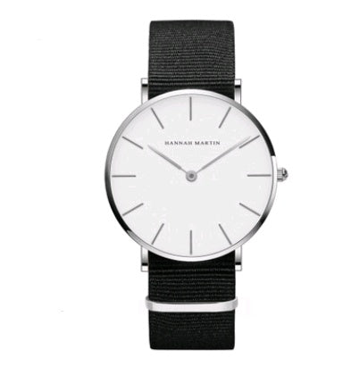 36mm ladies simple watch waterproof Korean white belt student watch Limorista