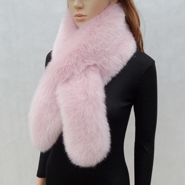 Faux Fur Rabbit Fox Collar Shawl Limorista