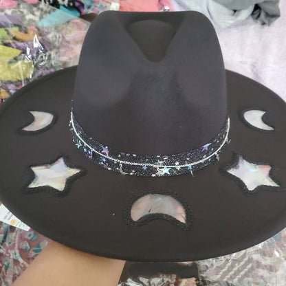 Sun Catcher Denim Sun Protection Braided Hat Limorista