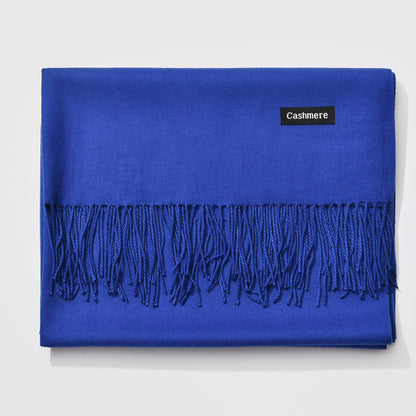 And Winter New Ladies Shawl Monochrome Cashmere Variety Warm Classic Scarf Scarf Scarf Limorista