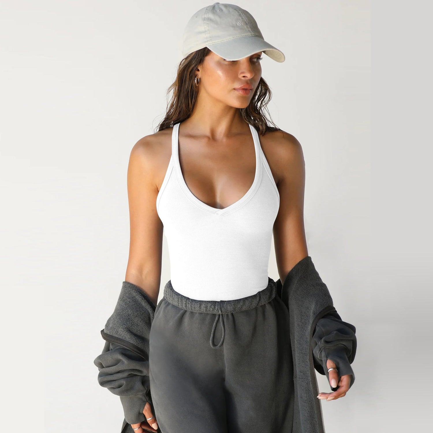 Knitted Vest European And American Women&