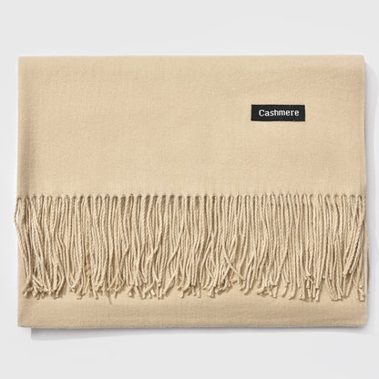 And Winter New Ladies Shawl Monochrome Cashmere Variety Warm Classic Scarf Scarf Scarf Limorista
