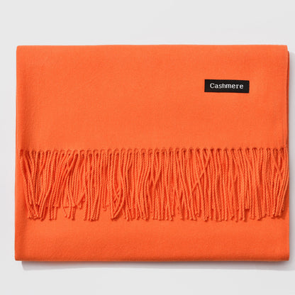 And Winter New Ladies Shawl Monochrome Cashmere Variety Warm Classic Scarf Scarf Scarf Limorista