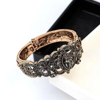 Vintage Bracelet Alloy Fashion Gray And Lake Blue Limorista