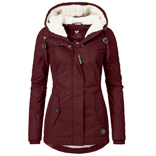 Plus velvet padded cotton women Limorista
