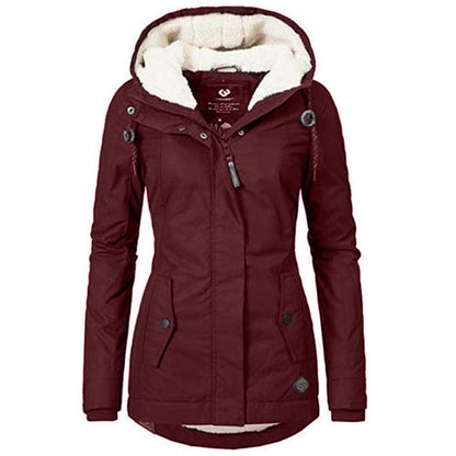 Plus velvet padded cotton women Limorista
