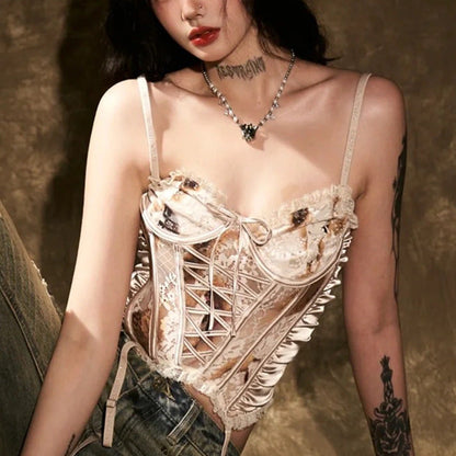 Vest Camisole Tube Top Outer Wear Tight Limorista