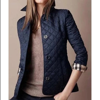 Fashionable Temperament Lapel Single-breasted Slim-fit Warmth Limorista