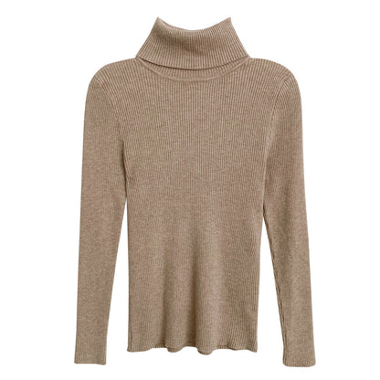 Basic All-matching Thickened Sweater Turtleneck Limorista