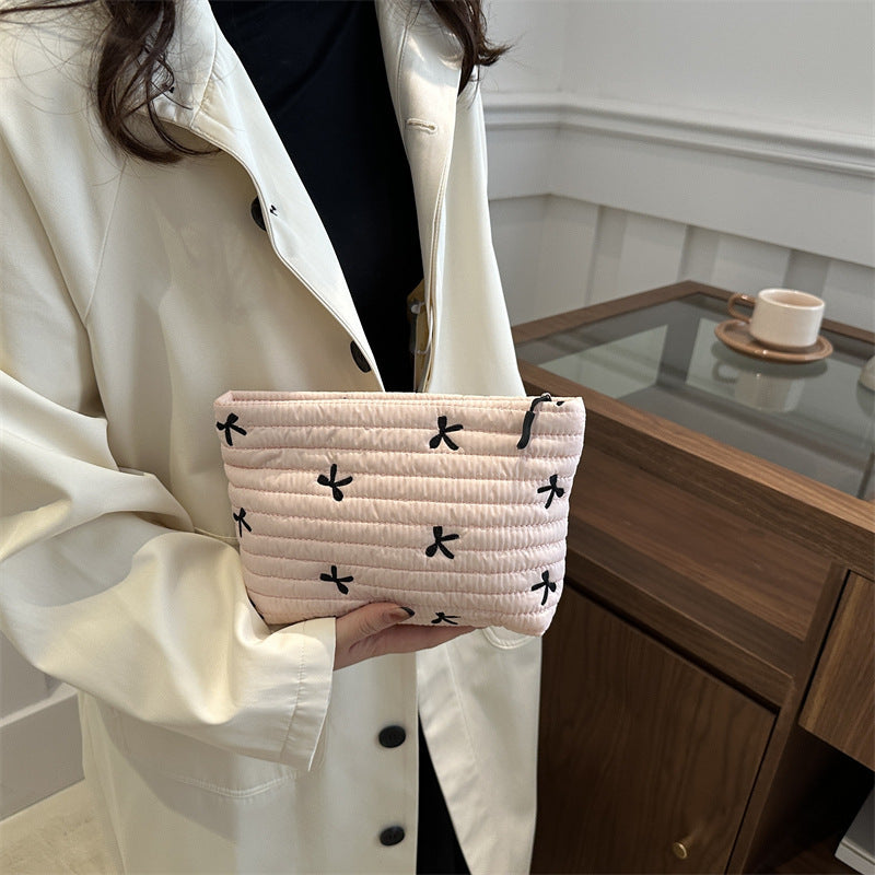 Oxford Cloth Butterfly Print Clutch For Women Limorista