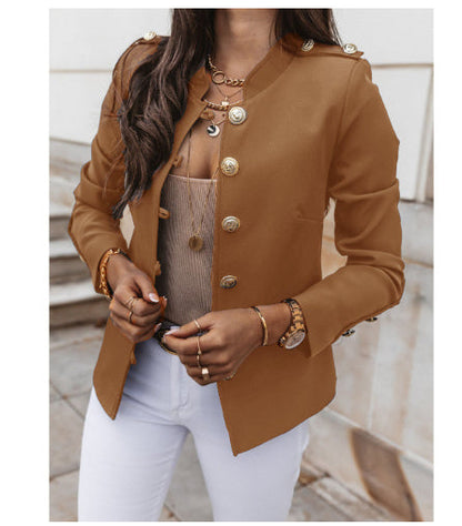 Long-sleeved Slim-breasted Small Blazer Limorista