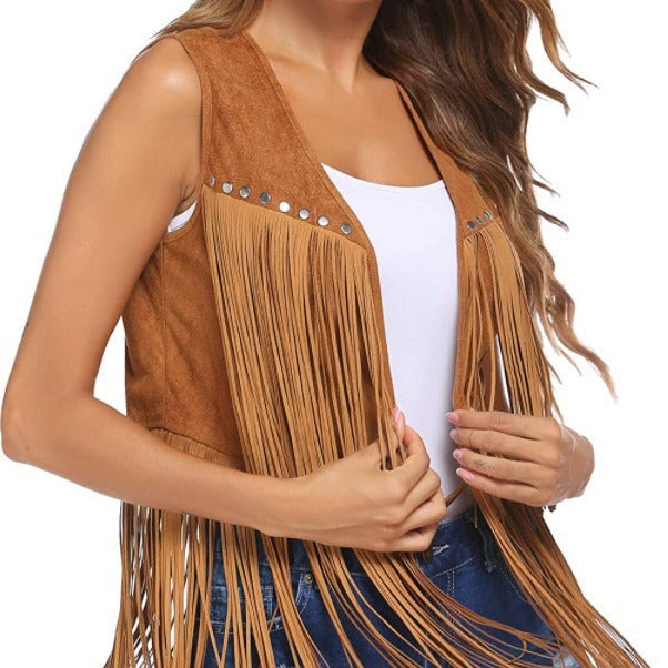 Tassel Coat Women&