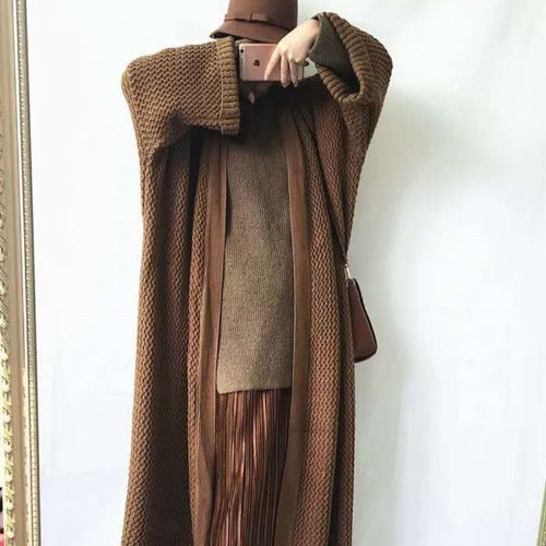 Loose length knit cardigan Limorista
