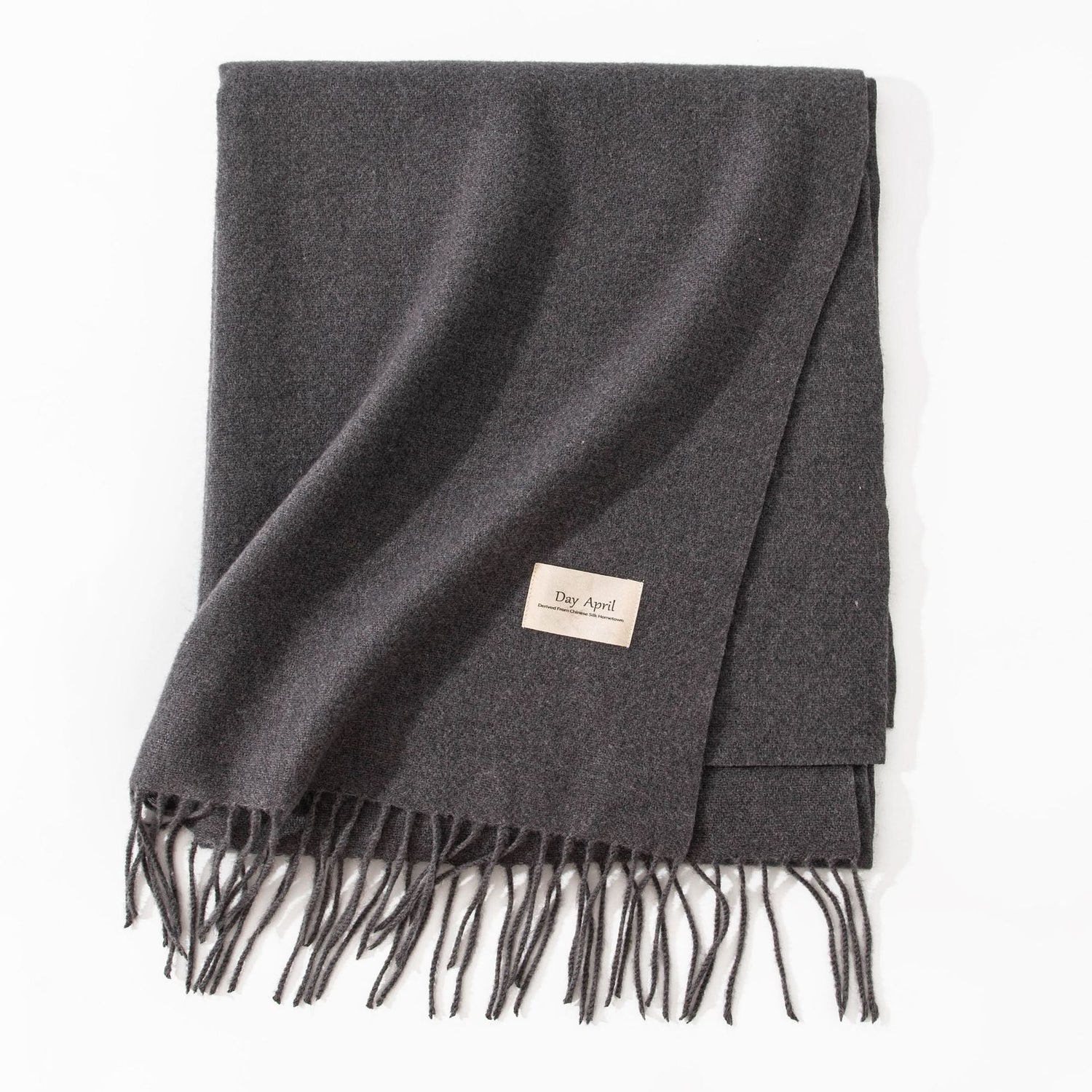 Pure Color Artificial Cashmere Scarf Women&