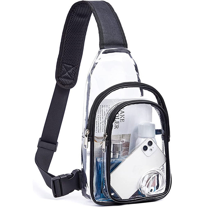 Fashion Personality PVC Transparent Single-shoulder Bag Limorista