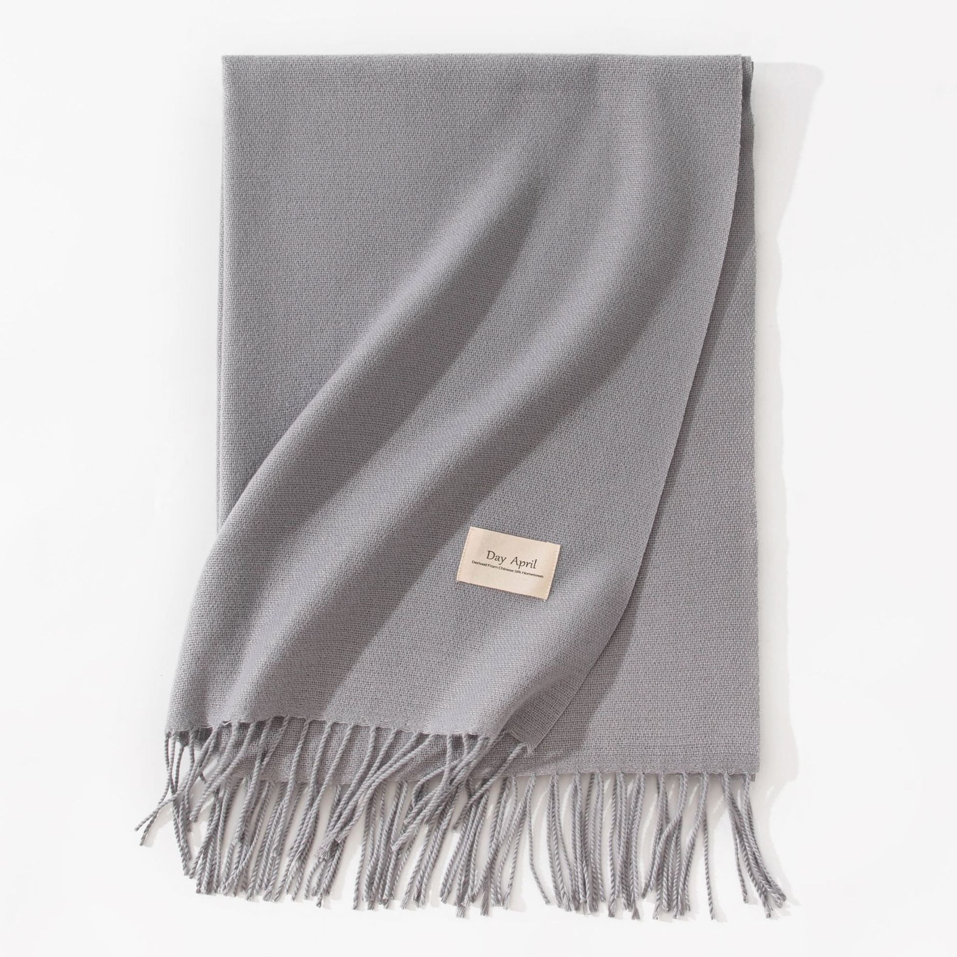 Pure Color Artificial Cashmere Scarf Women&