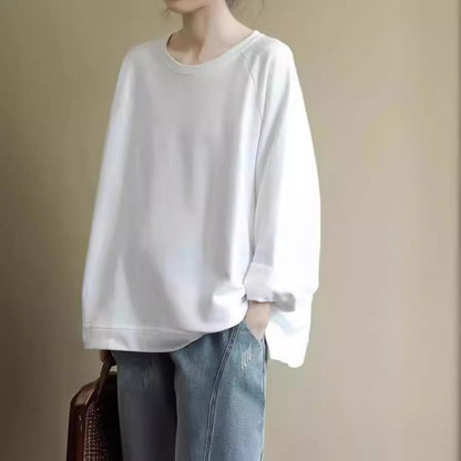 Casual Loose-fitting Plus Size Pullover Women Limorista