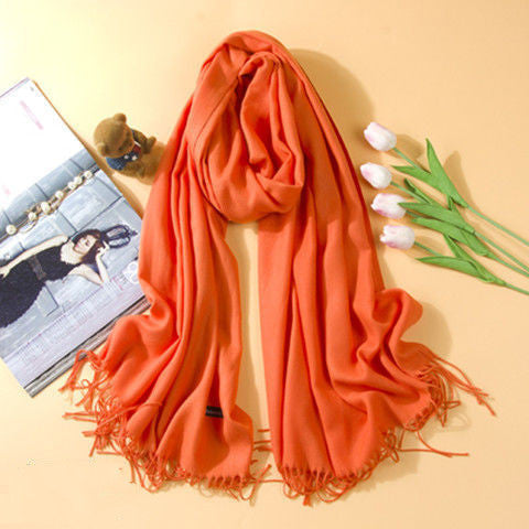Fashion Cashmere Dual-use Shawl Warm Scarf Limorista