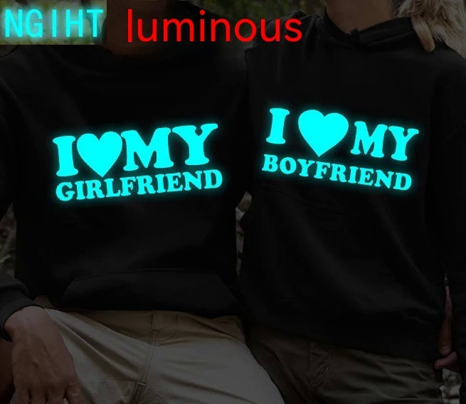 I Love My Boyfriend Girlfriend Hoodie Limorista