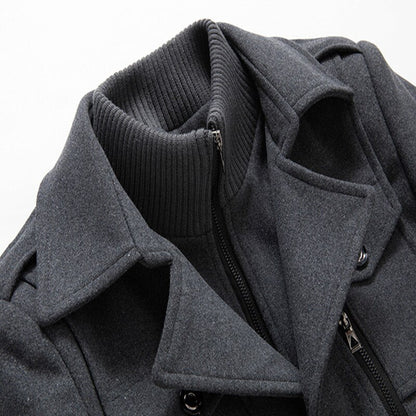 Cold-resistant plus cotton woolen men&