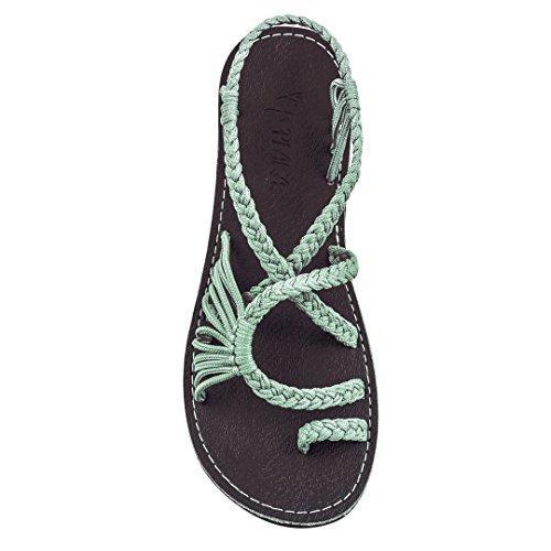 European and American Beach Flip Flops Flat Sandals Limorista