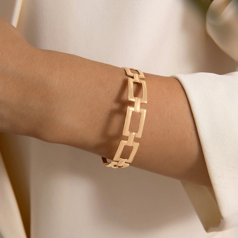 Bow Letter Personality Geometric Irregular Bracelet Limorista