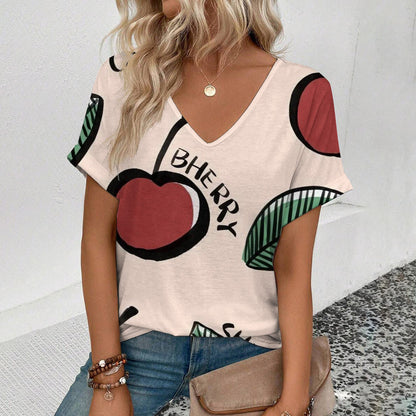 Fruit Printed Women&