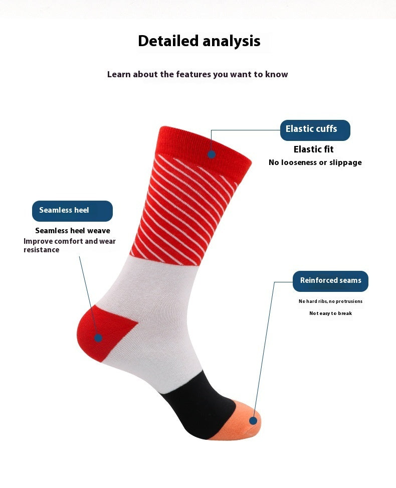 Creative Sushi Mid-calf Combed Cotton Socks Boxed Christmas Limorista