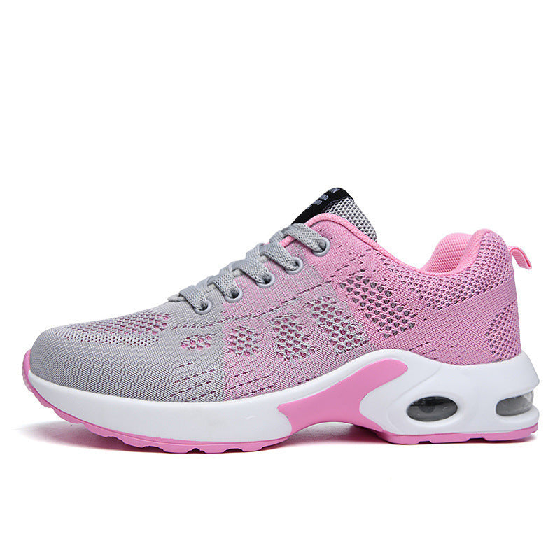 Flying Woven Mesh Shoes Women&