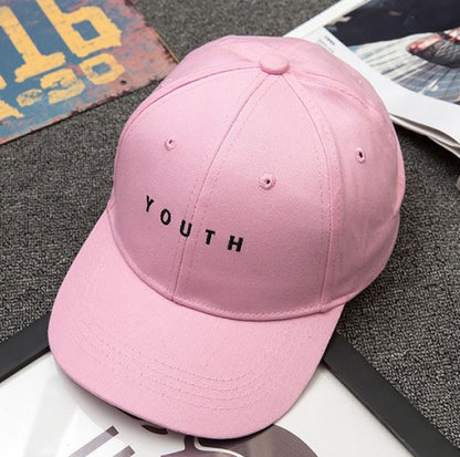 Unisexe Lettre Imprimé Solide Caps Hommes Femmes Anneau Hip Hop Casquette de baseball Coton Snapback Chapeau Limorista