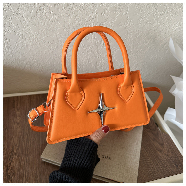 Autumn Simplicity Western Style Shoulder Crossbody Portable Small Square Bag Limorista