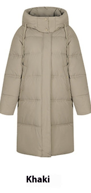 Long Over The Knee Thickened Hooded Jacket Limorista