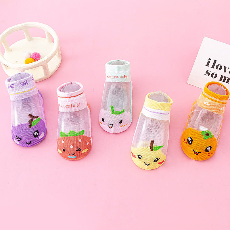Baby Short Socks Thin Mesh Silk Room Socks Limorista
