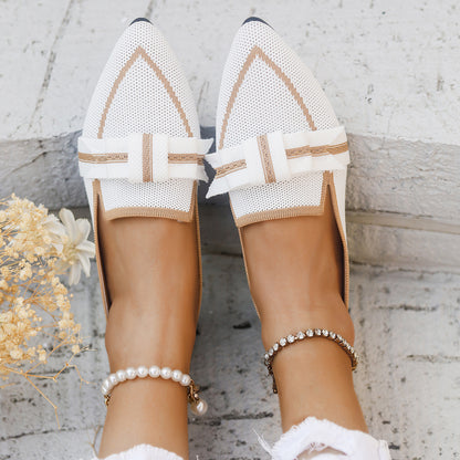 Casual And Comfortable Beautiful Bowknot Popular Element Shoes Limorista