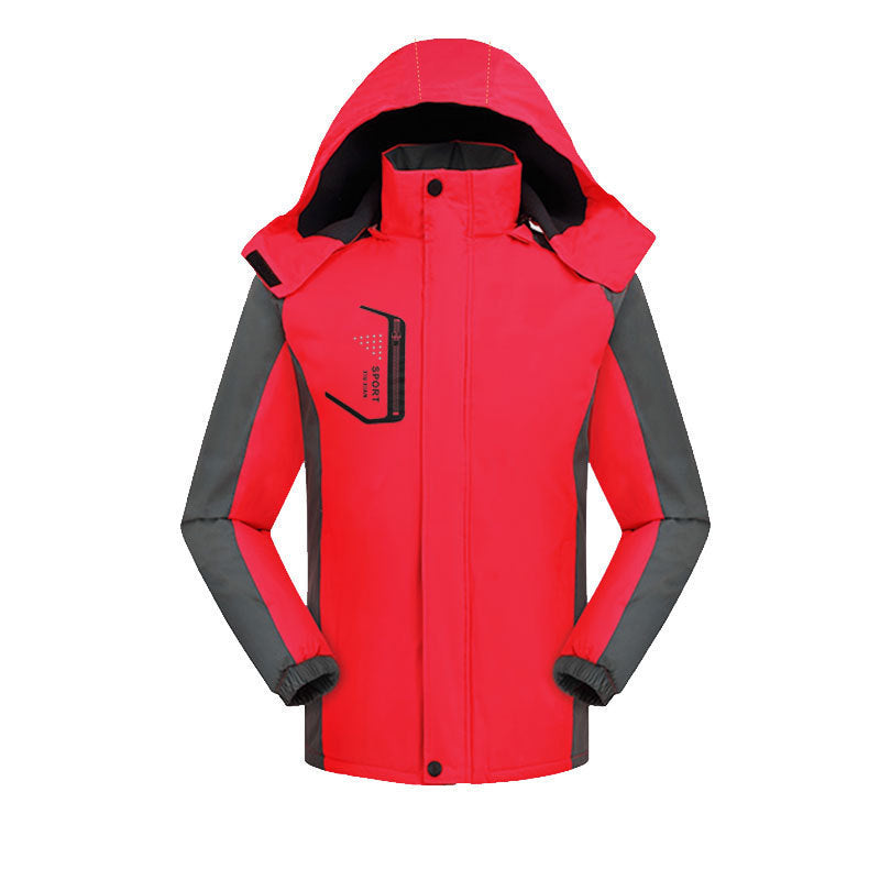 New Fleece-lined Thick Jacket Men And Women Couple Limorista