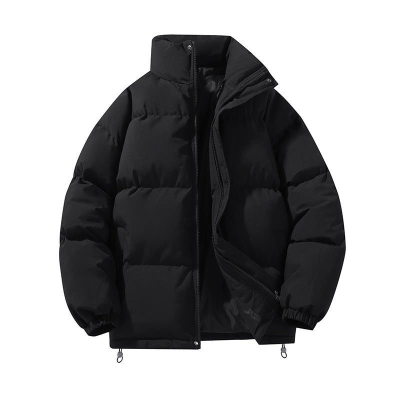 Cotton-padded Coat Stand Collar Cotton-padded Jacket Couple Wear Warm Limorista