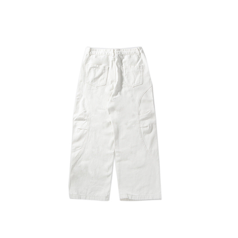 Japanese Curved Soft Pleat Casual Pants All-match Neutral Limorista