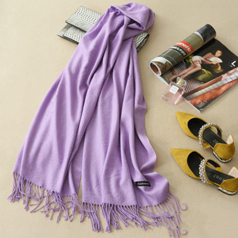 Fashion Cashmere Dual-use Shawl Warm Scarf Limorista